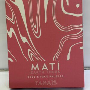 Tanais Mati Earth Tones Eyes & Face Palette - 6 Shades - Full Size New in Box